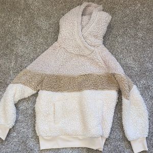 Fuzzy Sherpa Pullover